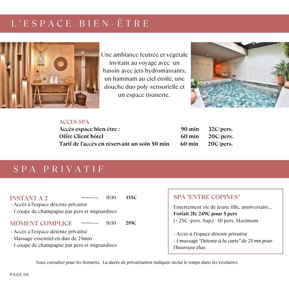 Carte des accès Spa Les Roches Noires